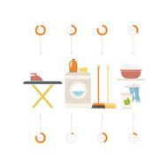 House cleaning infographic N4