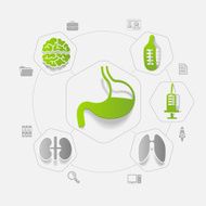 medicine sticker infographic N83
