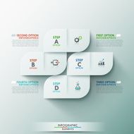 Modern Infographics Process Template N15