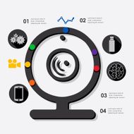 technology infographic N49