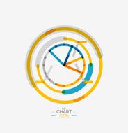 Line graph chart icon N62