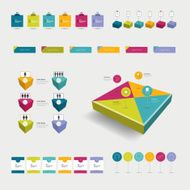 Set of infographic elements N34