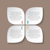 Options - vector banner N2
