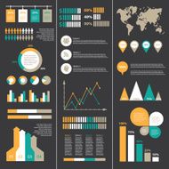 Set of infographic elements N35