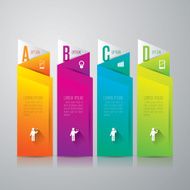 Infographics vector design template N315