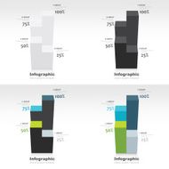 3d infographic template sets