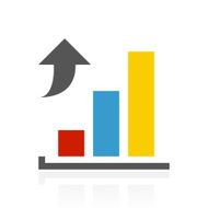 Bar Graph icon on a white background - ColorSeries N39