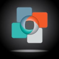 Diagram infographic for business project workflow N43