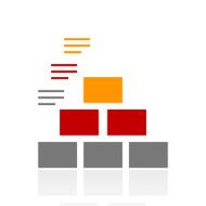 Pyramid icon on a white background - Pro Series N12