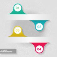 Infographics geometrical abstract background N2