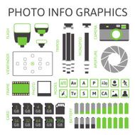 Photo infographics set part one N3