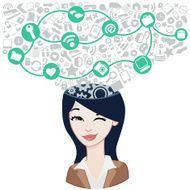 Social media concept N11