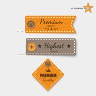 Clothing labels Vector N2