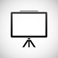 Presentation icon on a white background N40