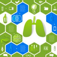Medical sticker infographic N45