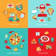 Pizza decorative set