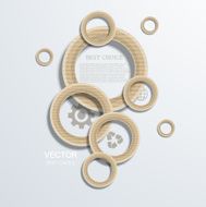 Vector modern circle infographics background N4