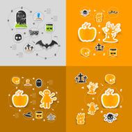 Halloween sticker concept N49