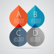 Modern business banner options infographics Vector illustration N2