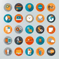 Infographics vector icon set N2