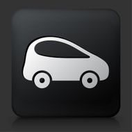 Black Square Button with Car Icon N7