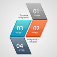 Modern business banner options infographics Vector illustration N3