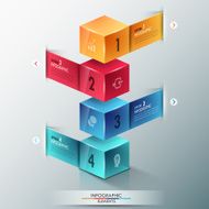 Modern infographics options banner N621