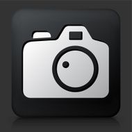 Black Square Button with Digital Camera N2