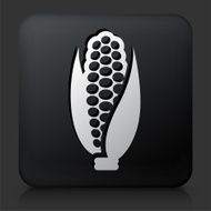 Black Square Button with Corn N2