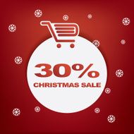 Christmas sales vector illustration N8