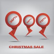 Christmas sales vector illustration N9