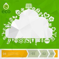 Cloud ecological concept N2