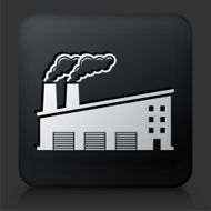 Black Square Button with Factory Icon N8