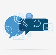 Digital communication background N8