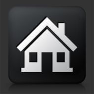 Black Square Button with Home Icon N21