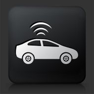 Black Square Button with Car Connection N2