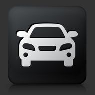 Black Square Button with Car Icon N12