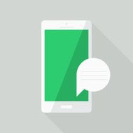 Flat design icon for web N10