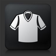 Black Square Button with Polo Shirt N2