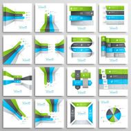 Set of Modern Infographics Elements N20