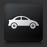 Black Square Button with Car Icon N15