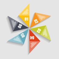 Infographic Templates for Business Vector Illustration N1314