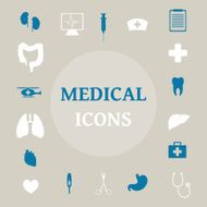 Vector Medical Icons N3