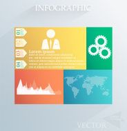 Modern infographic design N6
