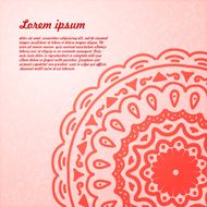 Abstract background of circular elements