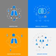 Set of medical icons N95