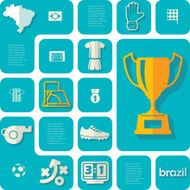 football soccer infographic N406