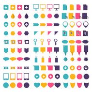 Big set of flat icons N2