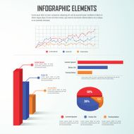 Infographics design elements business charts and graphs N2