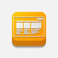 square button interface N29